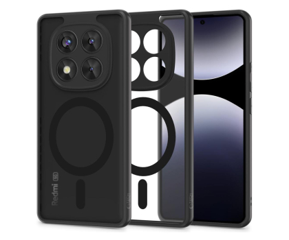 Etui do telefonów TECH-PROTECT Magmat Magsafe do Redmi Note 14 Pro 5G / POCO X7 5G Black